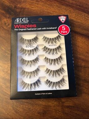 Ardell Wispies False Eyelashes - Black/Brown Natural Duo (5 Pairs)